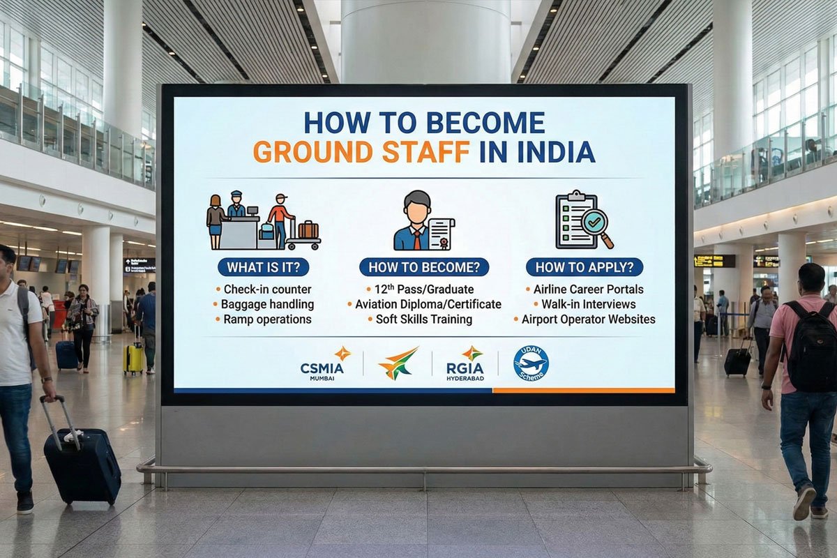 How to Become Ground Staff in India